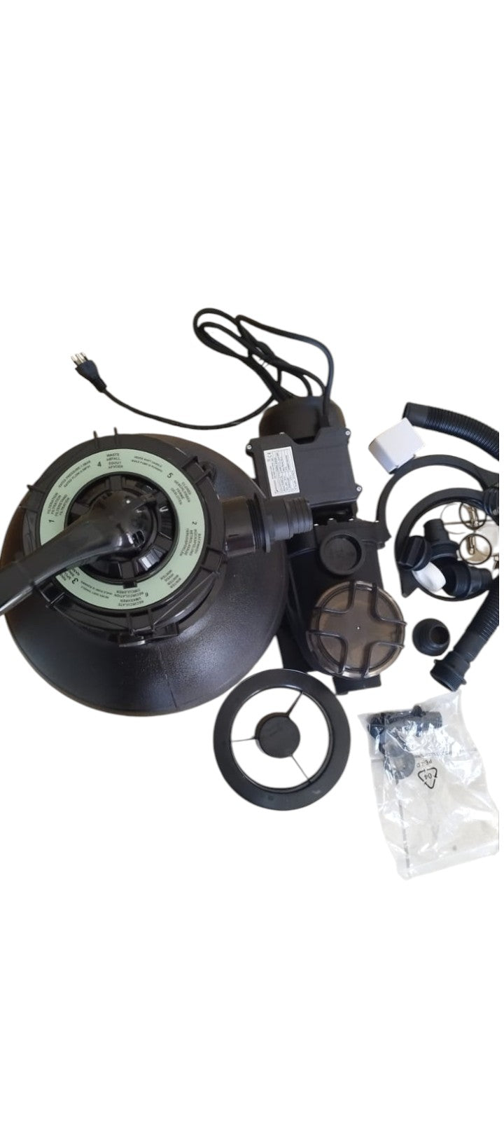 Kit Bomba 0,5 HP y Filtro Piscinas Estructurales y Tinajas